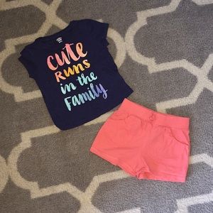 💚Shirt and Shorts Set